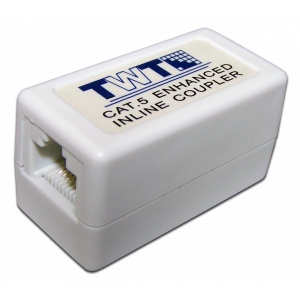 RJ-45 sockets coupler, unshielded, category 5E